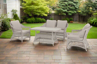 Hereford 4 Piece Outdoor Lounge Set | 2 Seater