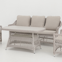 Hereford 4 Piece Outdoor Lounge Set | 3 Seater