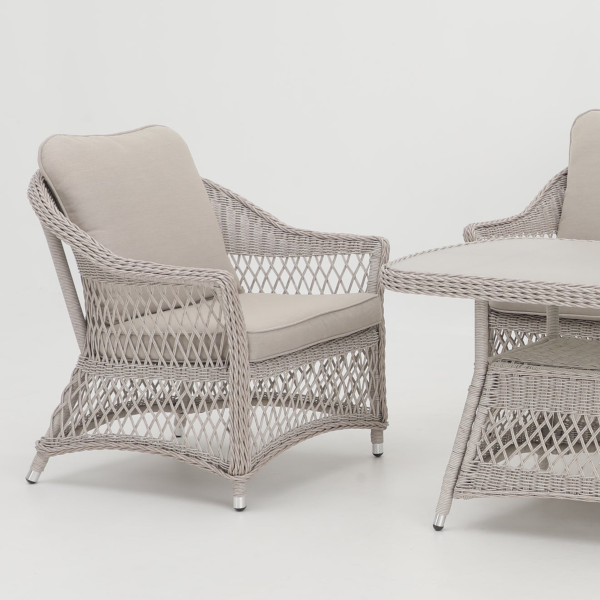 Hereford 4 Piece Outdoor Lounge Set | 3 Seater