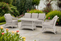 Hereford 4 Piece Outdoor Lounge Set | 3 Seater