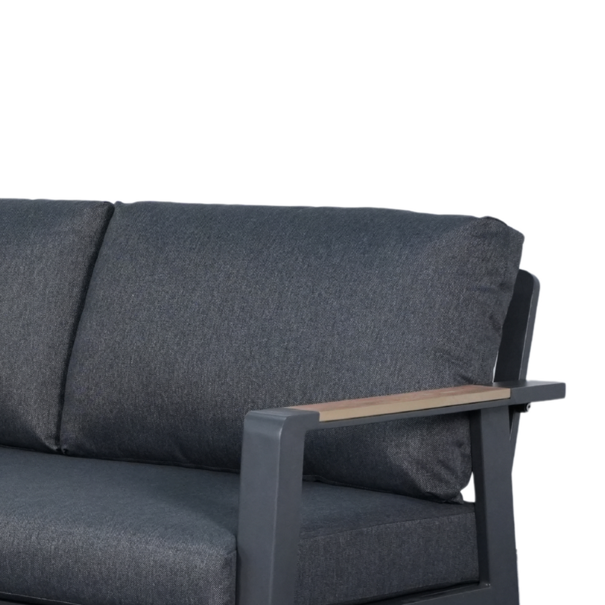 Arletter Corner Lounge with Coffee Table | Charcoal