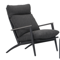 Florent 2 Outdoor Lounges with Ottomans and Side Table