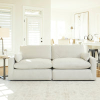 Zendaya 2.5 Seater Sofa |Ivory