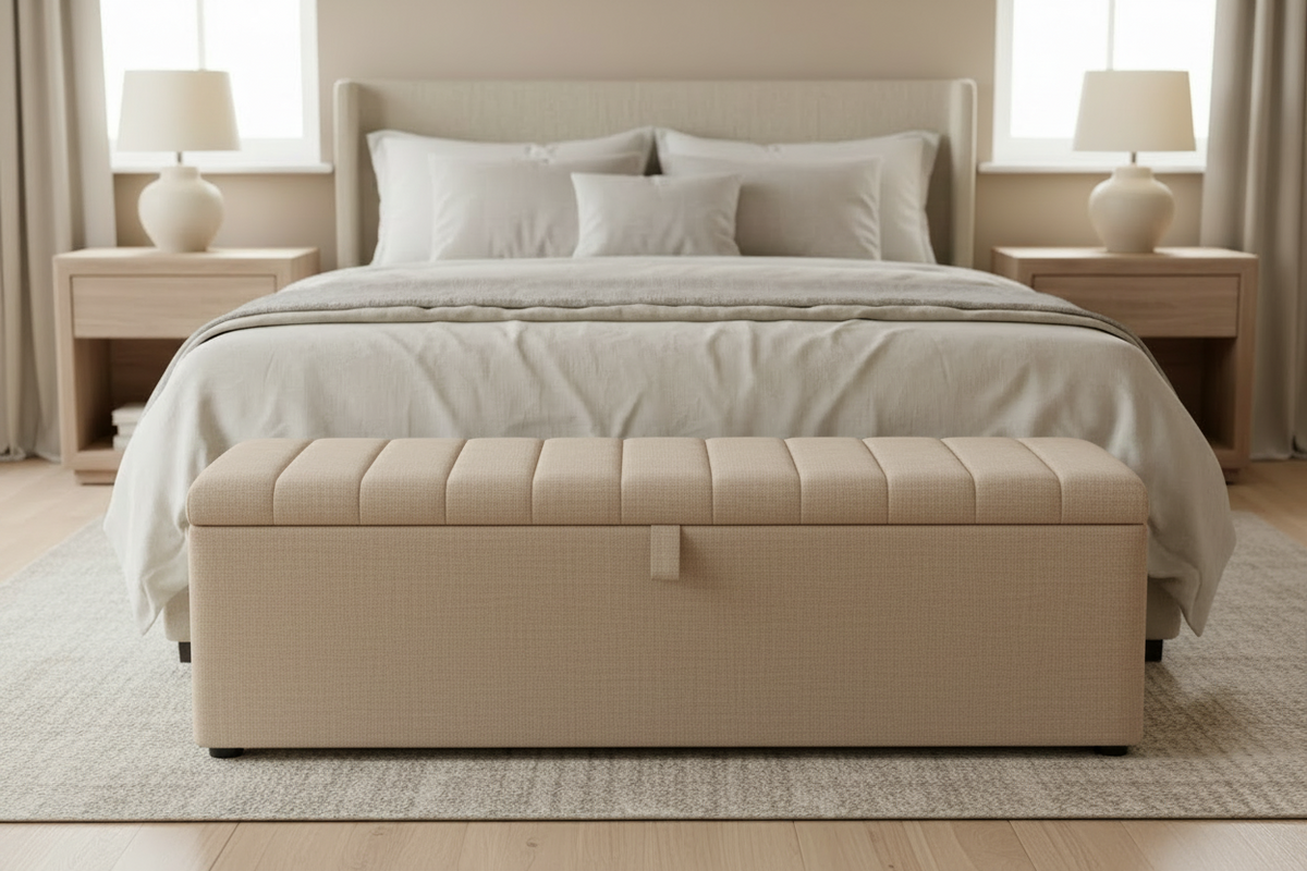 Alexader Storage Ottoman