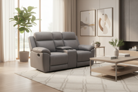 Lennox 2 Seater | Twin Recliner with Console