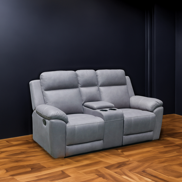 Lennox 2 Seater, Twin Recliner with Console