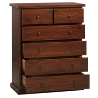 Hunter 6 Drawer Tallboy