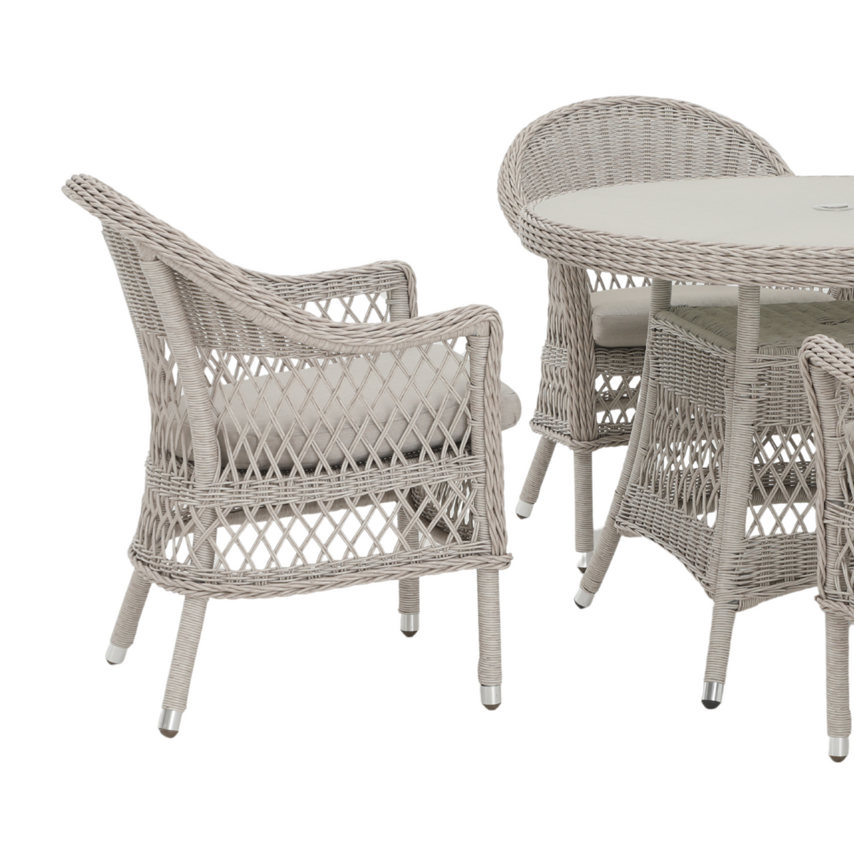 Hereford 5 Piece Outdoor Round Dining Set