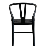 Wishbone Dining Chair|Black