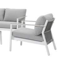 Ives Outdoor Lounge Set | Bone White