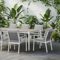 Ives Outdoor 7 Piece Dining Set