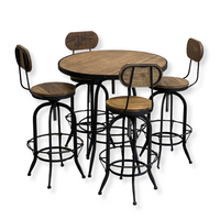 Industrial 4 Person Bar Suite