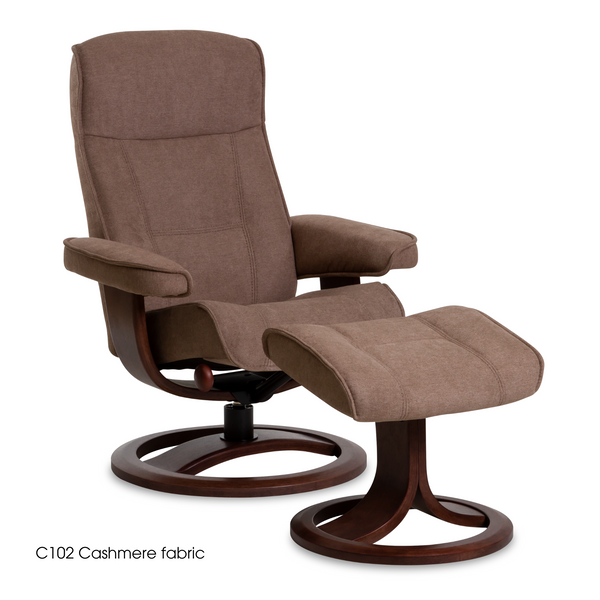 IMG Nordic 21 Chair with Foot stool | Fabric