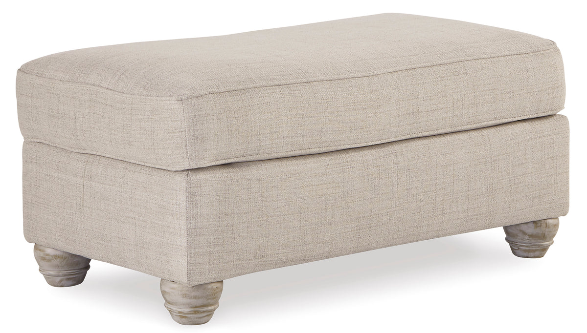 Traemore Ottoman | Linen