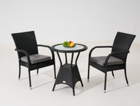 Dove 3-Piece Outdoor Balcony Set