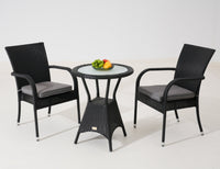 Dove 3-Piece Outdoor Balcony Set