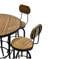 Industrial 4 Person Bar Suite