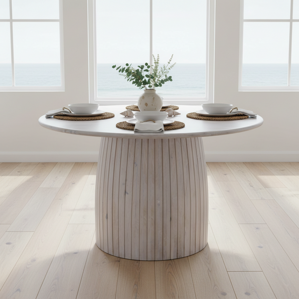 Santorini 1200 Round Dining Table