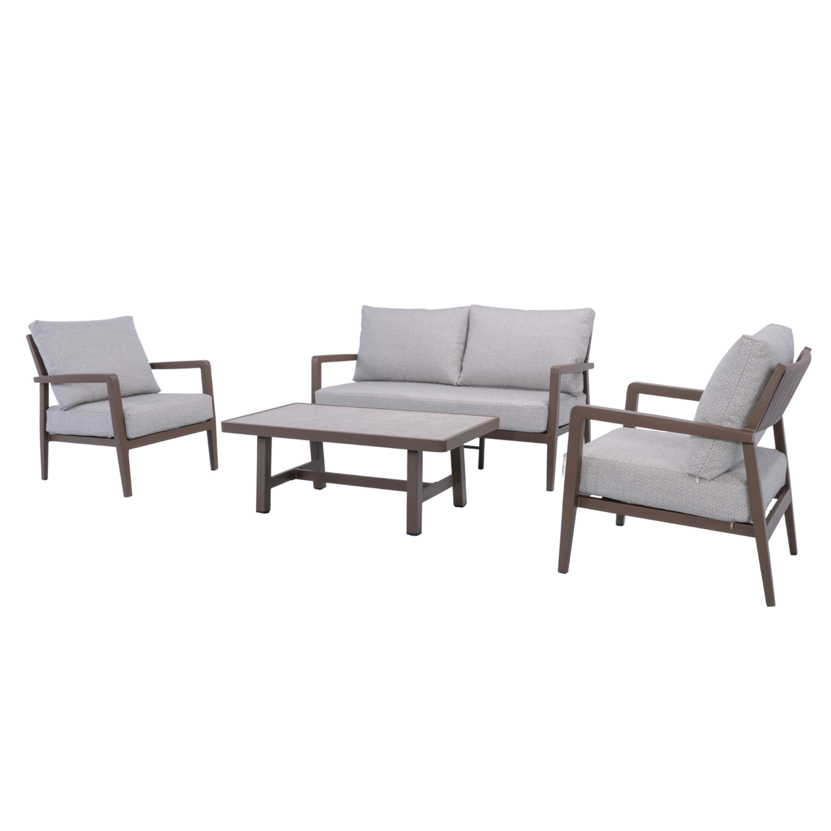 Cassia Double Outdoor Lounge 4pce