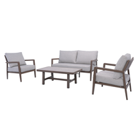 Cassia Double Outdoor Lounge 4pce