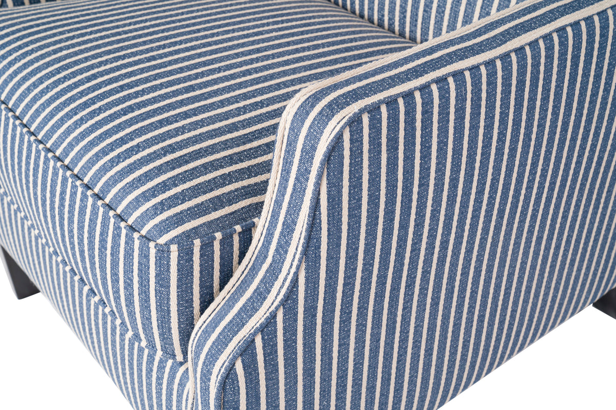 Worthington Stripe Accent Chair