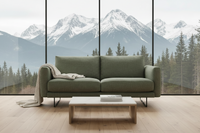 Domino 2.5 Seater |Olive