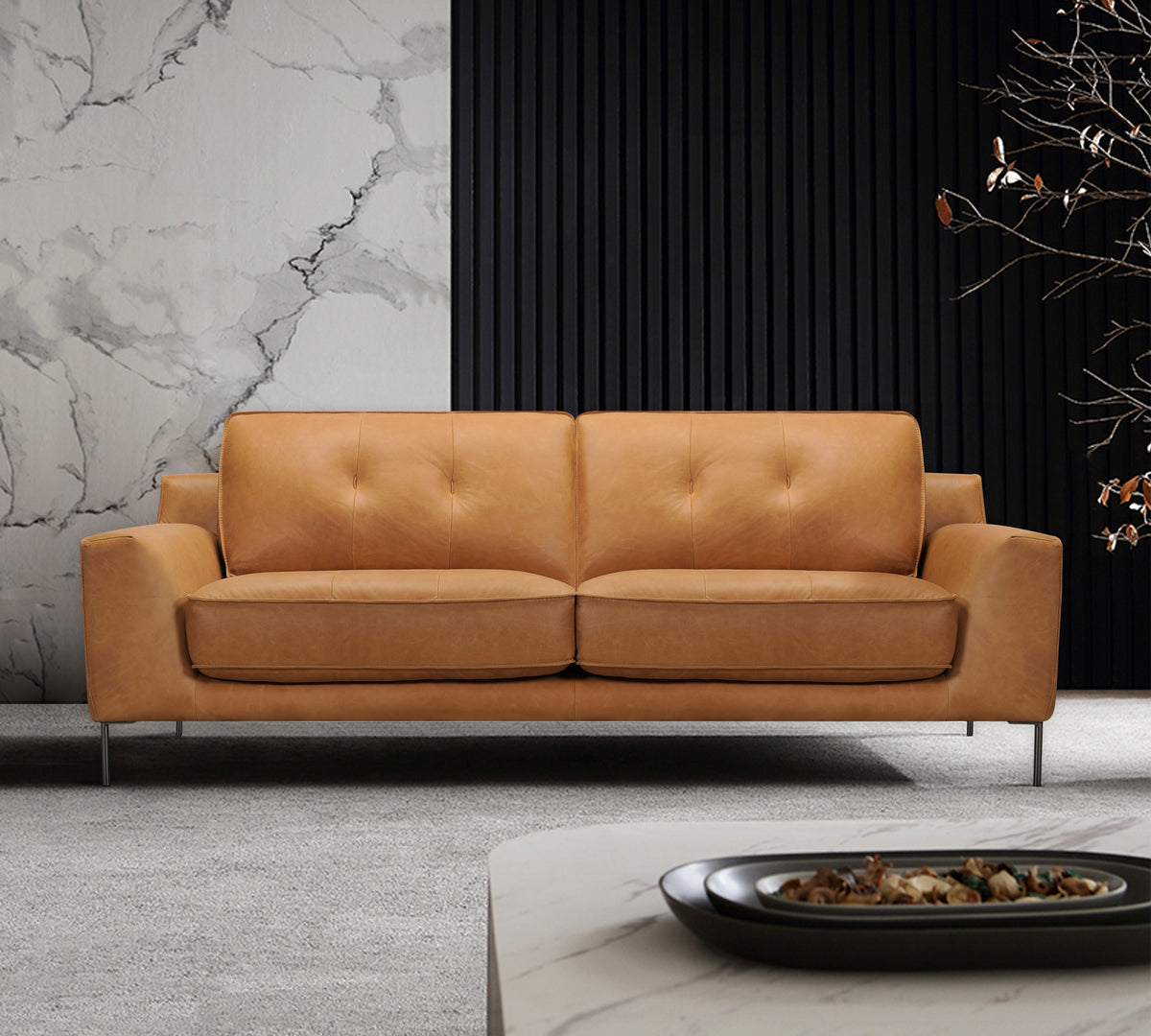 Roberto Leather Lounge