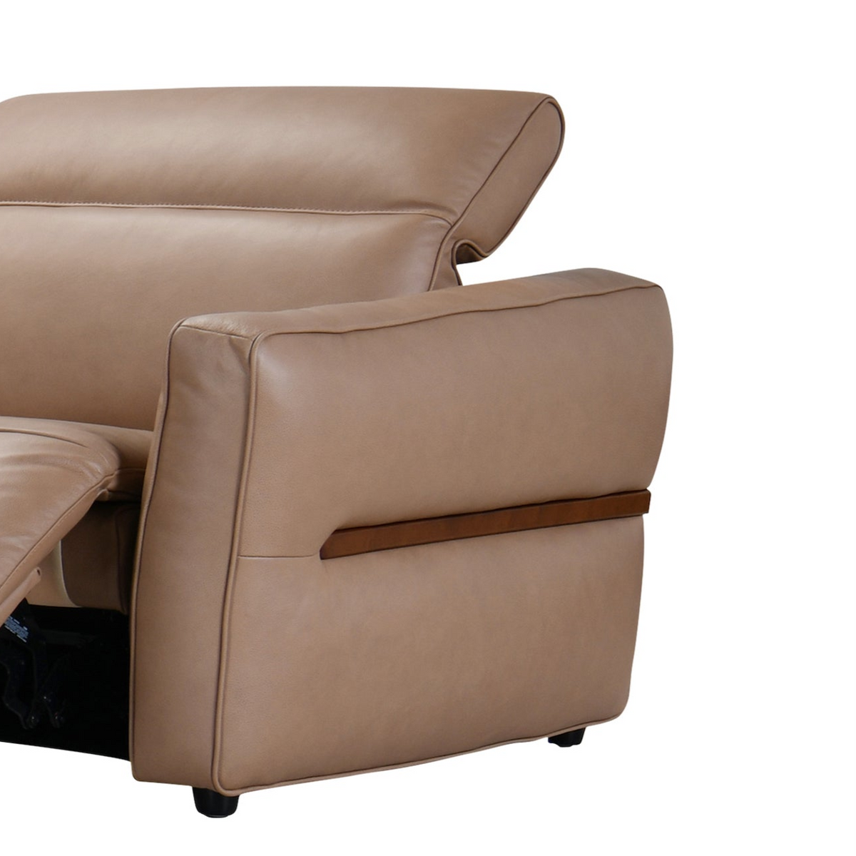 Bermuda Leather Electric Corner Lounge