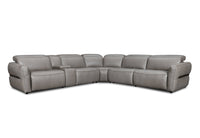 Bermuda Leather Electric Corner Lounge