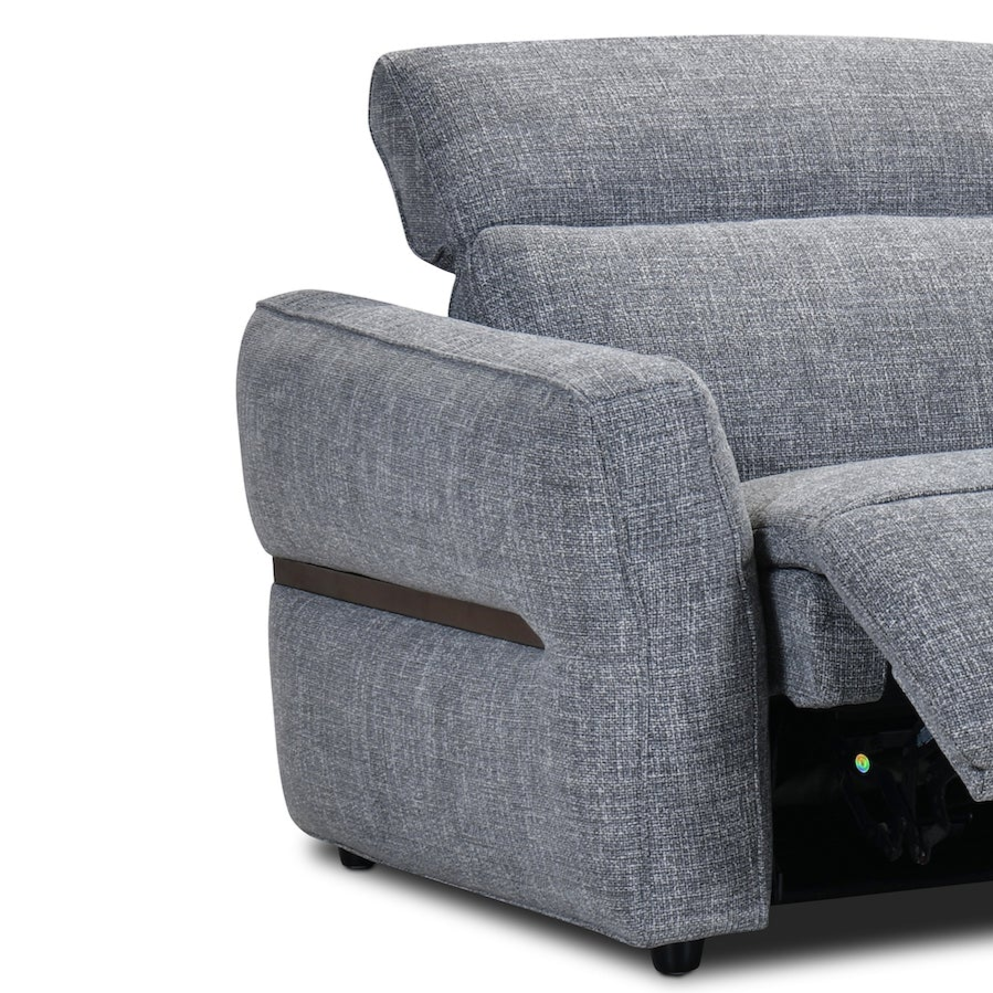 Bermuda Fabric Electric Chaise Lounge