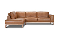 Apollo Leather Chaise Lounge