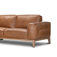 Apollo Leather Chaise Lounge