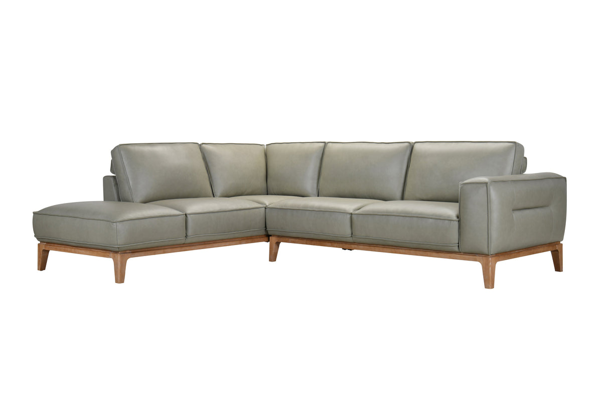 Apollo Leather Chaise Lounge