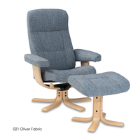 IMG Nordic 11 Chair with Footstool | Fabric