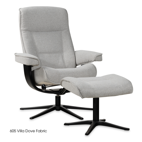 IMG Nordic 21 Chair with Foot stool | Fabric