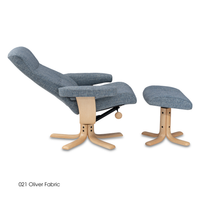 IMG Nordic 11 Chair with Footstool | Fabric