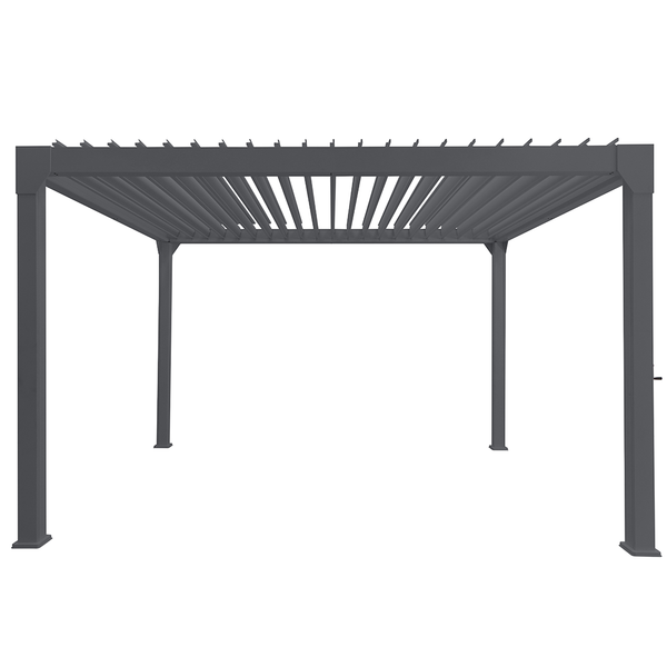 Solaire Louvered Gazebo Patio Cover Gazebo 3 x 4