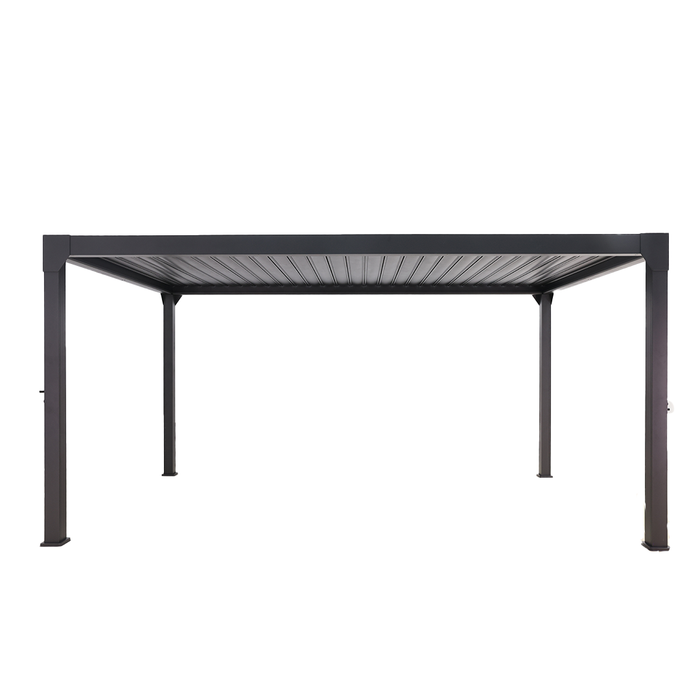 Solaire Louvered Gazebo Patio Cover Gazebo 3 x 5