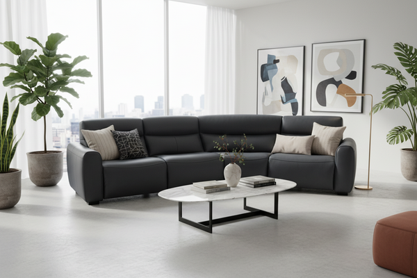 Luxor Electric Leather Lounge