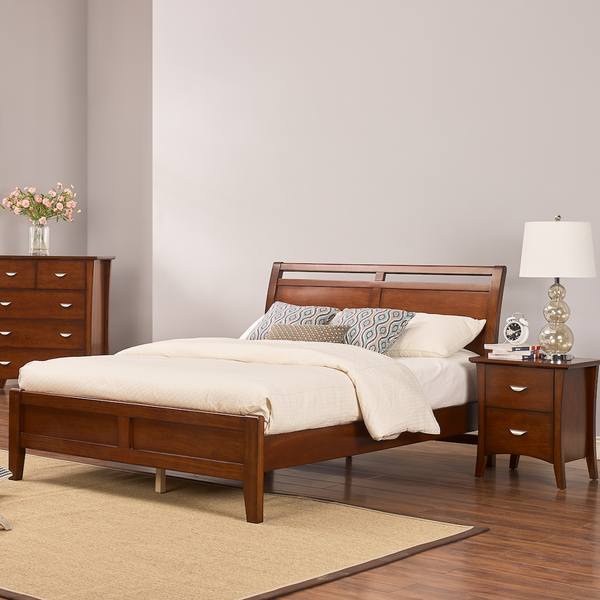 Clovelly Bed | Walnut