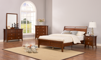 Clovelly Bed | Walnut