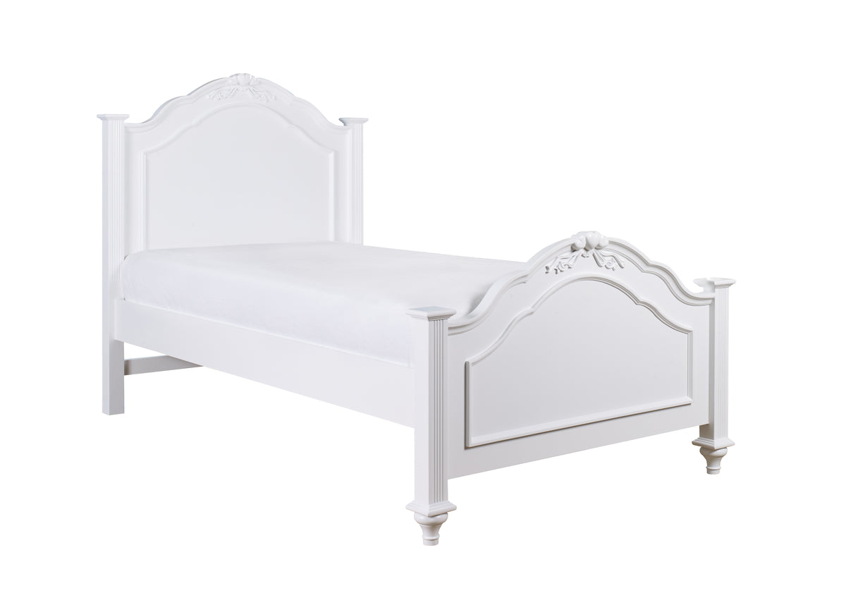 Coco Bed King Single Girls Bed | White