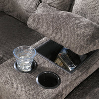 Acieona Reclining 2 Seater with Console|Slate