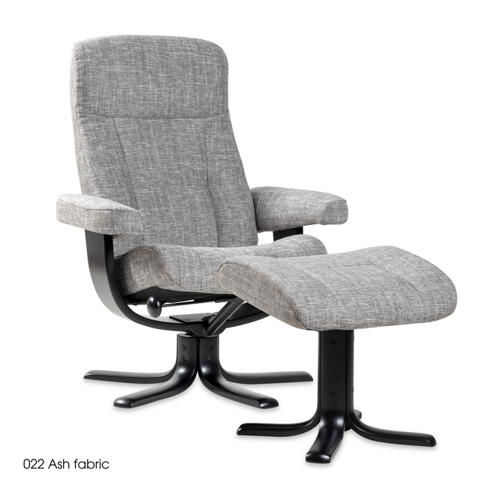 IMG Nordic 21 Chair with Foot stool | Fabric