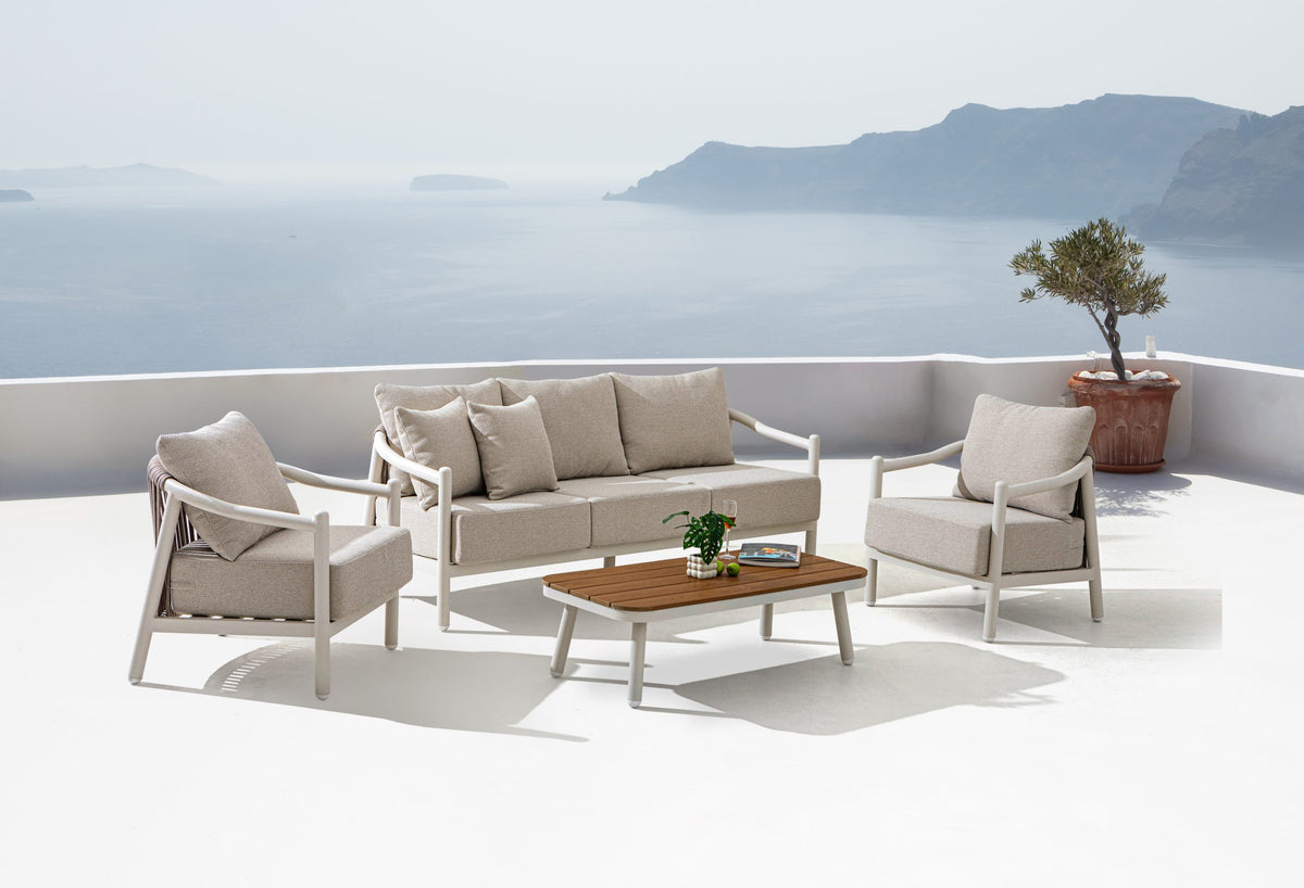Lucky Bay Outdoor 4 Piece Lounge Set