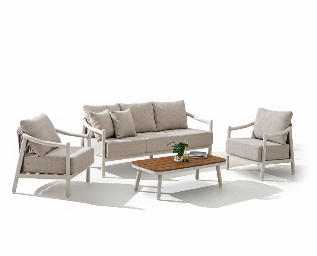 Lucky Bay Outdoor 4 Piece Lounge Set
