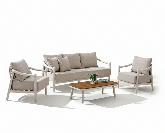 Lucky Bay Outdoor 4 Piece Lounge Set