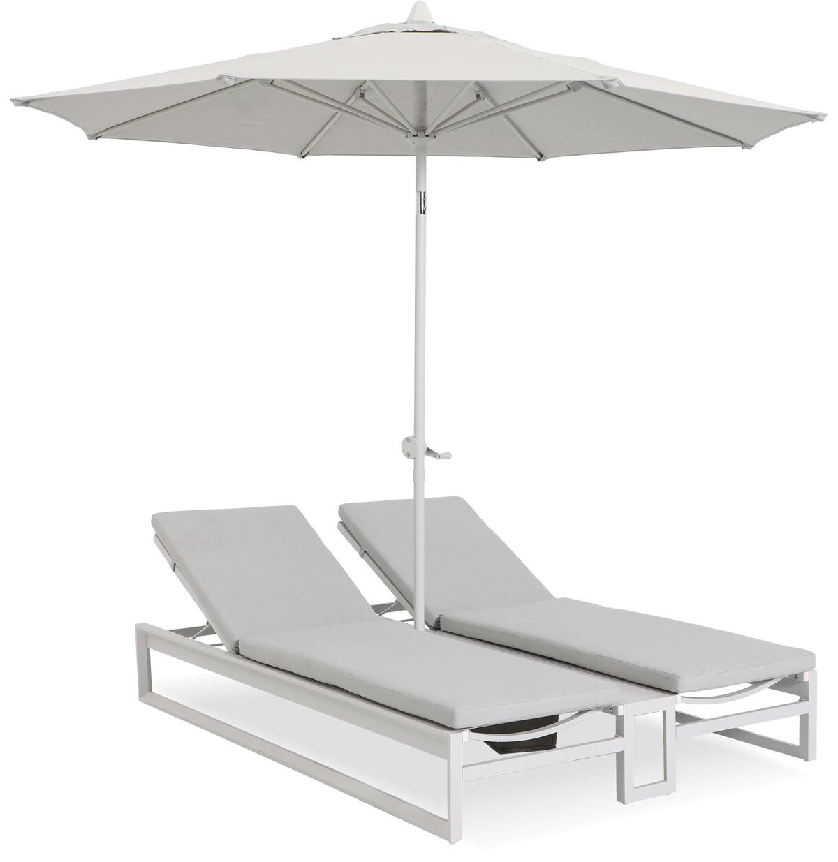 Bellevue Double Sunlounge with Cushion