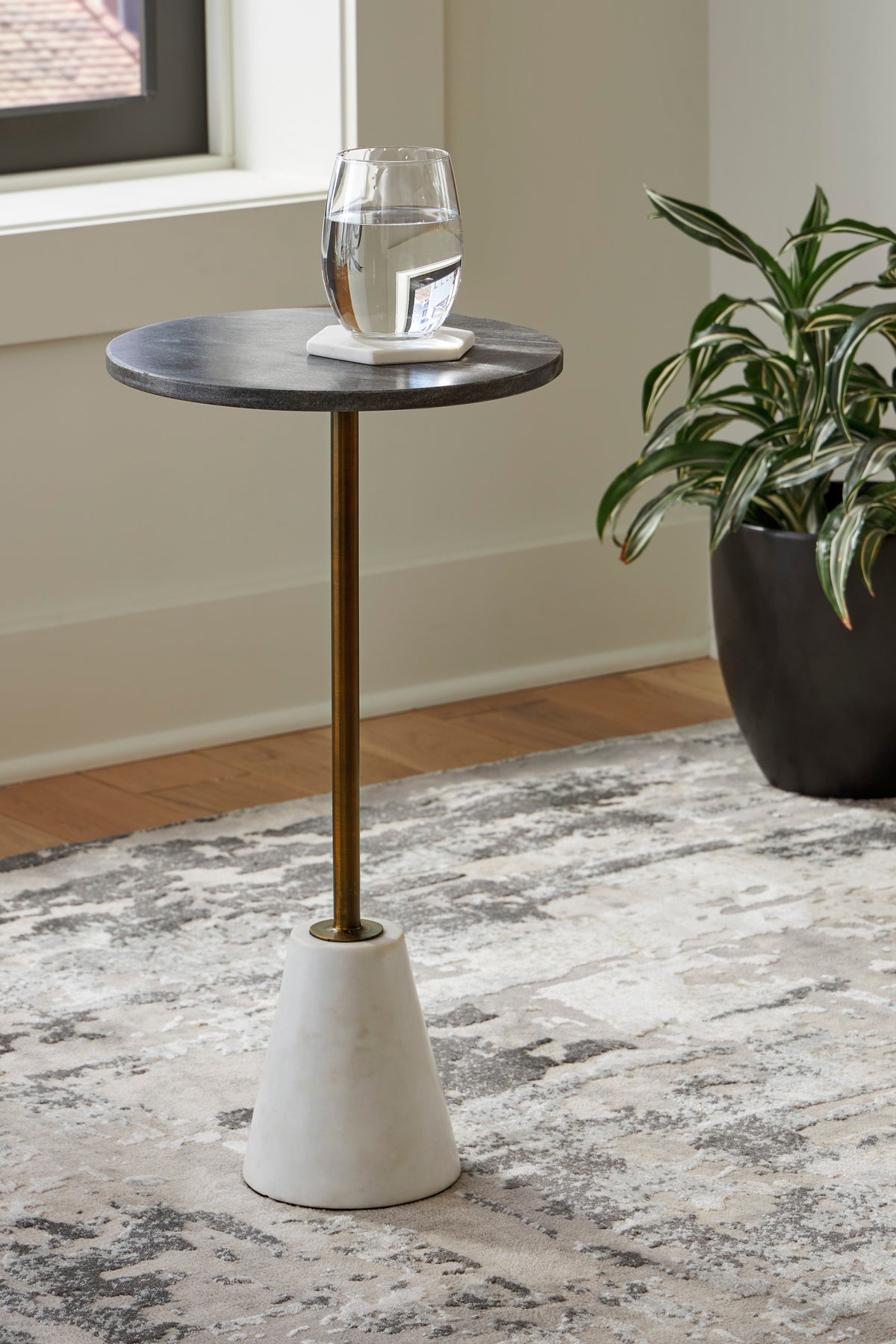 Konya Round Accent Table