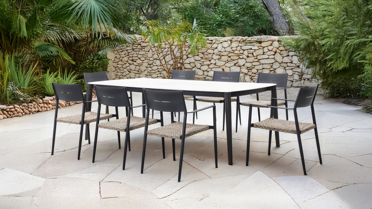 Alfie Outdoor Ceramic Dining Table
